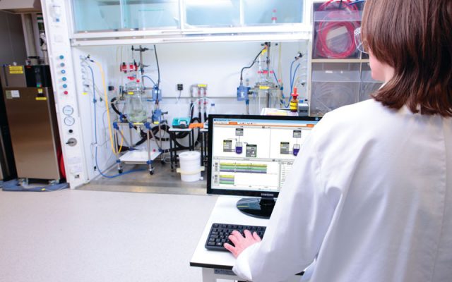 Take control AVA Software being used in lab
