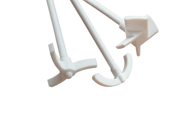 PTFE Stirrer Shafts Reactor Ready PTFE Stirring Shaft