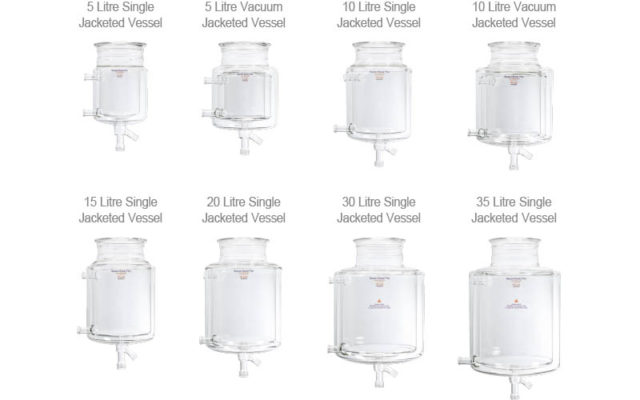 Jacketed Vessels Reactor-Ready Pilot - All vessels