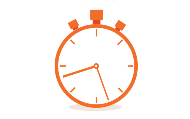 Mistake: starting the timer too soon Stop clock illustration