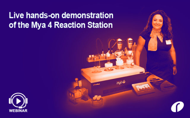 Live hands-on demonstration of the Mya 4 Reaction Station Mya 4 - Live hands on Demo - On Demand
