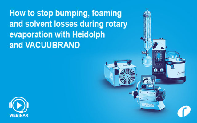 How to improve rotary evaporation processes – Radleys, VACUUBRAND & Heidolph How to improve rotary evaporation processes - On Demand