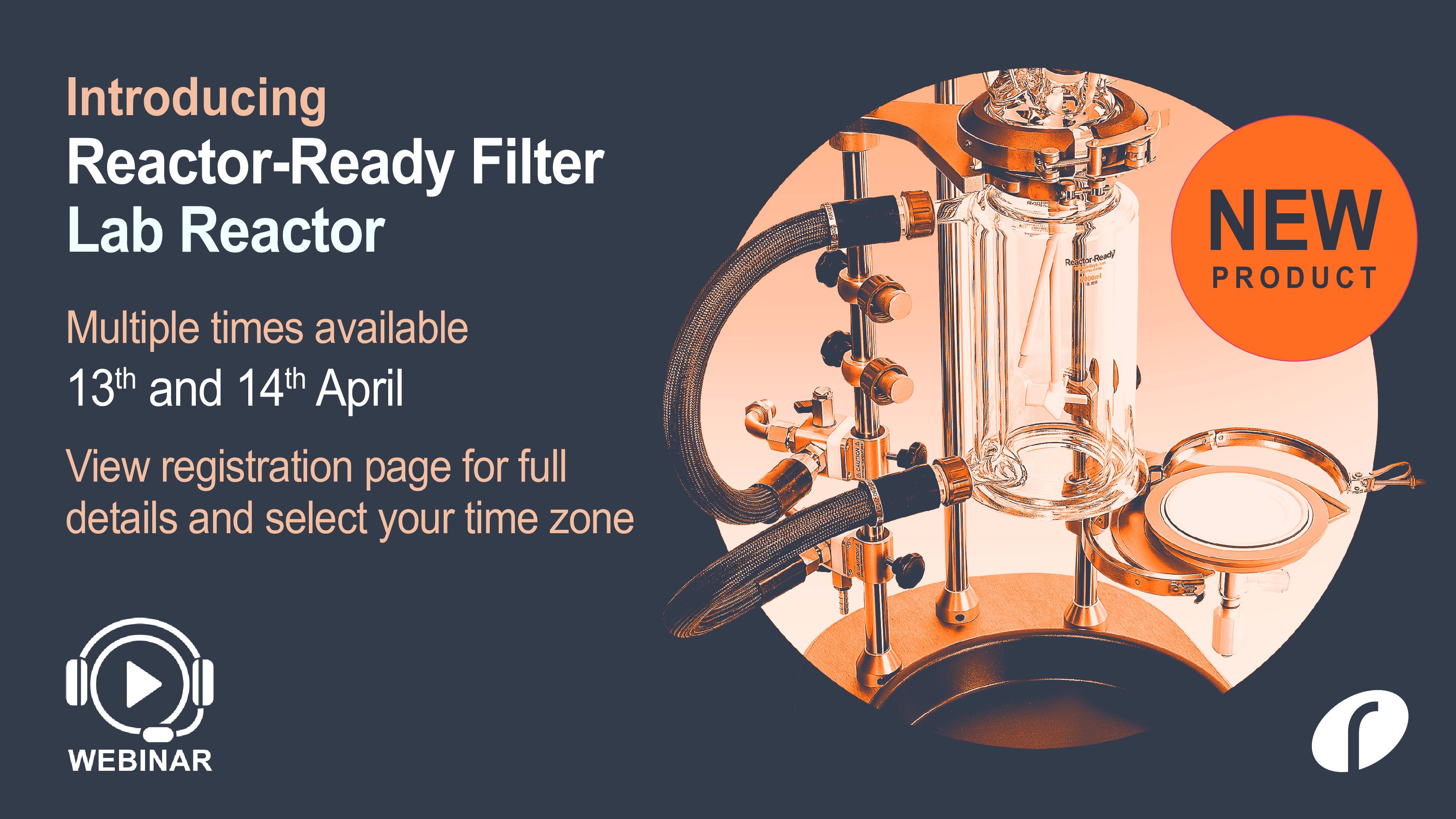 Webinar: Introducing the Radleys Reactor-Ready Filter Lab Reactor