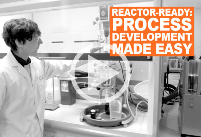 Reactor-Ready makes process development modelling simple and easy to scale up Reactor-ready- Process development made easy