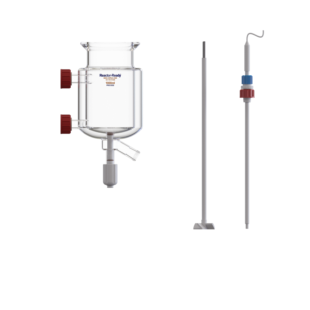 1000ml Single Jacketed Process Ex Vessel Kit