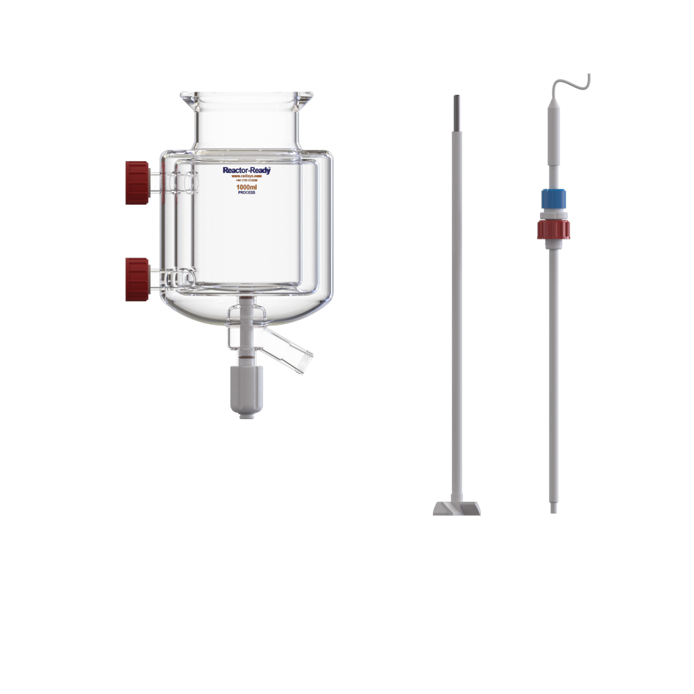 1000ml Vacuum Jacketed Process Ex Vessel Kit