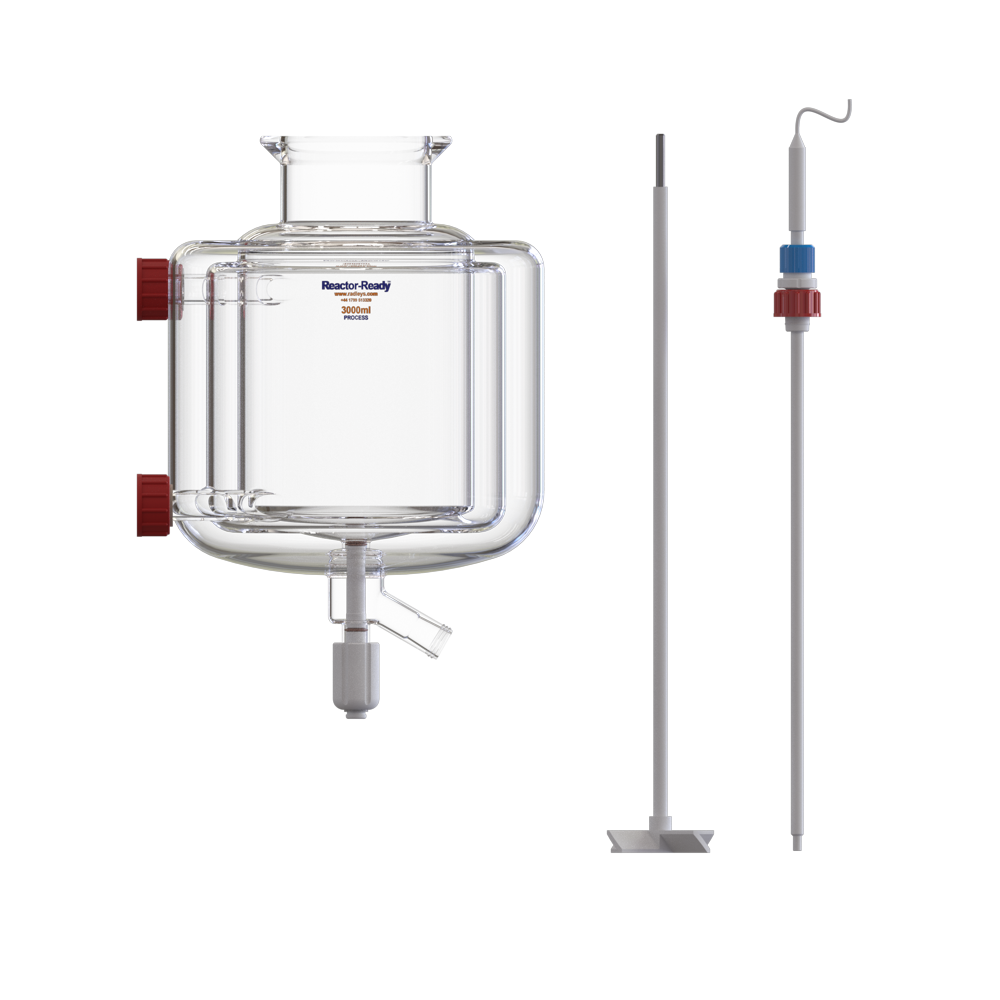 3000ml Vacuum Jacketed Process Ex Vessel Kit