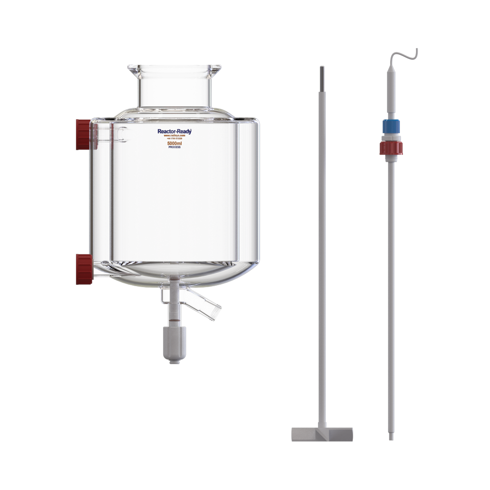 5000ml Single Jacketed Process Ex Vessel Kit