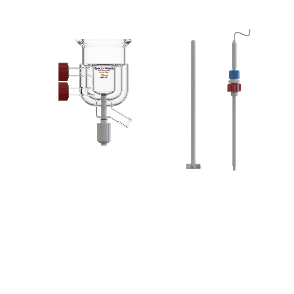 100ml Vacuum Jacketed Process Vessel Kit