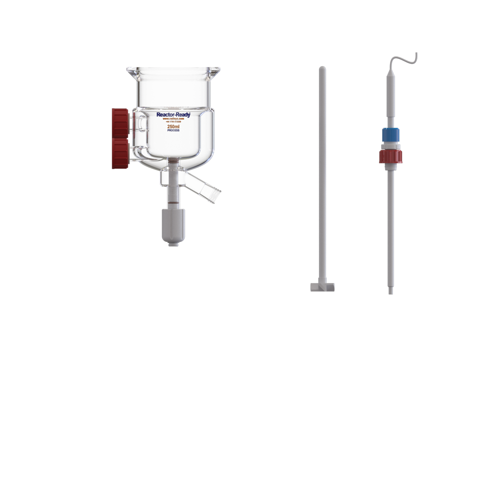 250ml Single Jacketed Process Vessel Kit