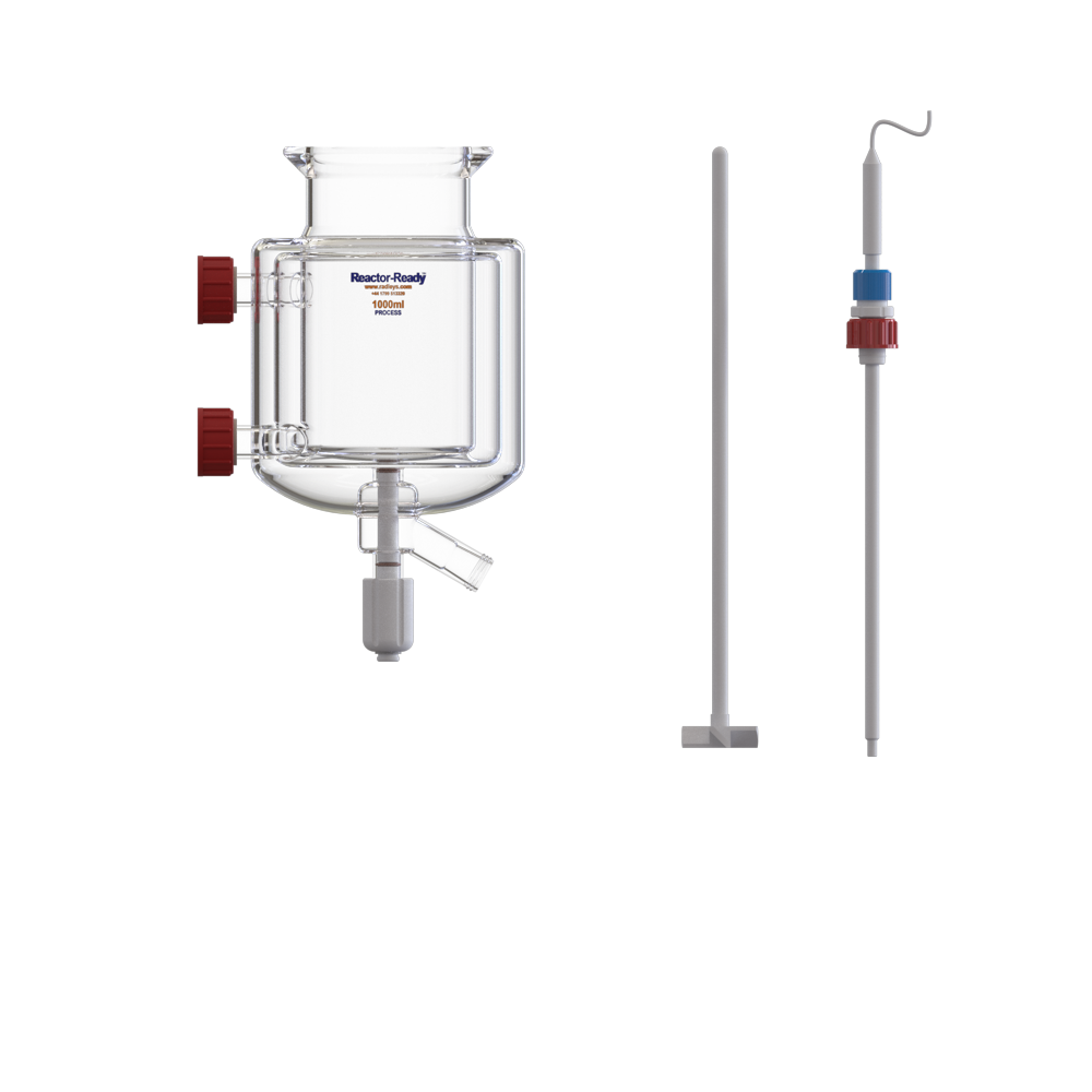 1000ml Vacuum Jacketed Process Vessel Kit