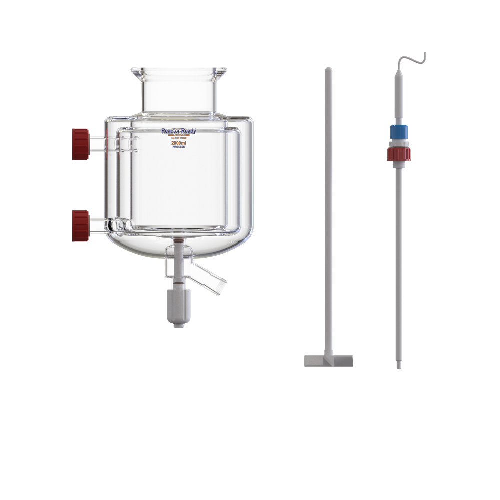 2000ml Vacuum Jacketed Process Vessel Kit