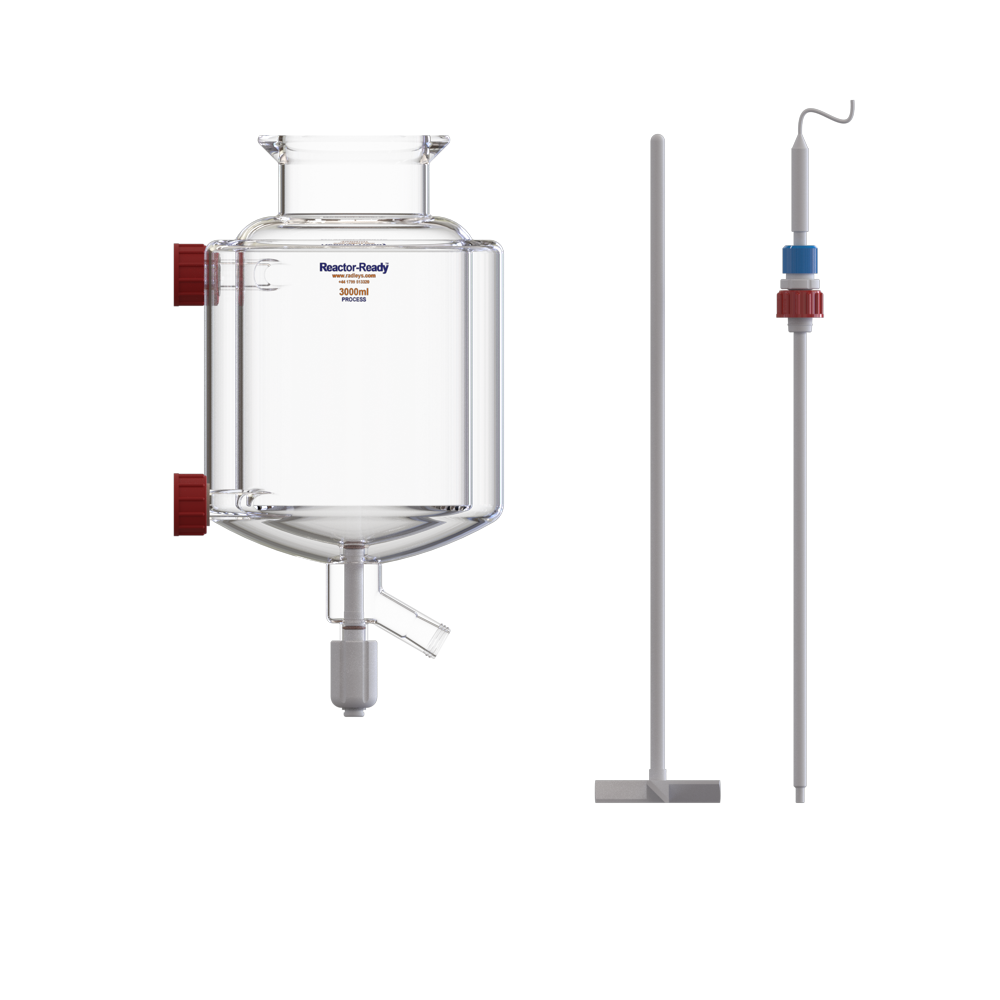 3000ml Single Jacketed Process Vessel Kit