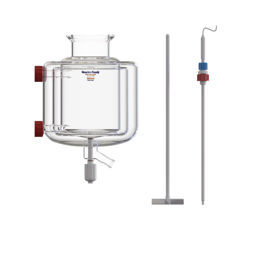 3000ml Vacuum Jacketed Process Vessel Kit