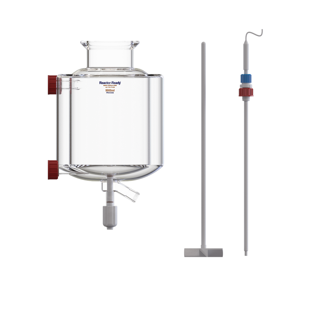 5000ml Single Jacketed Process Vessel Kit
